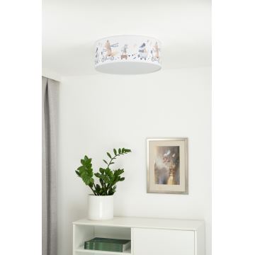 Duolla - Παιδικό φωτιστικό οροφής LED CORTINA LED/26W/230V διάμετρος 40 cm 4000K