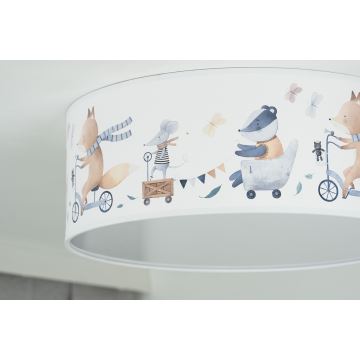 Duolla - Παιδικό φωτιστικό οροφής LED CORTINA LED/26W/230V διάμετρος 40 cm 4000K