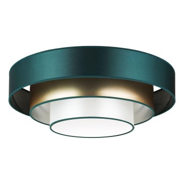 Duolla - Φωτιστικό οροφής LED LUNETA LED/26W/230V διάμετρος 60 cm 4000K πράσινο/χρυσαφί/λευκό