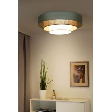 Duolla - Φωτιστικό οροφής LED LUNETA LED/26W/230V διάμετρος 60 cm 4000K τιρκουάζ/μπεζ/κρεμ