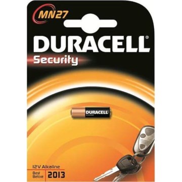 Duracell - 1 τμχ Αλκαλική μπαταρία MN27 12V 20 mAh