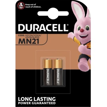 Duracell - 2 τμχ Αλκαλική μπαταρία MN21/A23 12V 50 mAh