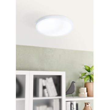 Eglo - LED Φωτιστικό οροφής μπάνιου LED/20,5W/230V IP44 λευκό