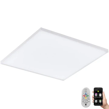 Eglo 32346- LED RGBW Dimmable φωτιστικό οροφής TURCONA LED/21W/230V + τηλεχειριστήριο