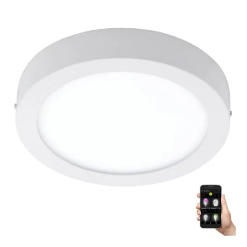 Eglo 33575 - Φωτιστικό μπάνιου dimming LED ARGOLIS-C LED/16,5W/230V IP44 λευκό