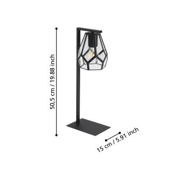 Eglo - Επιτραπέζια λάμπα 1xE27/40W/230V