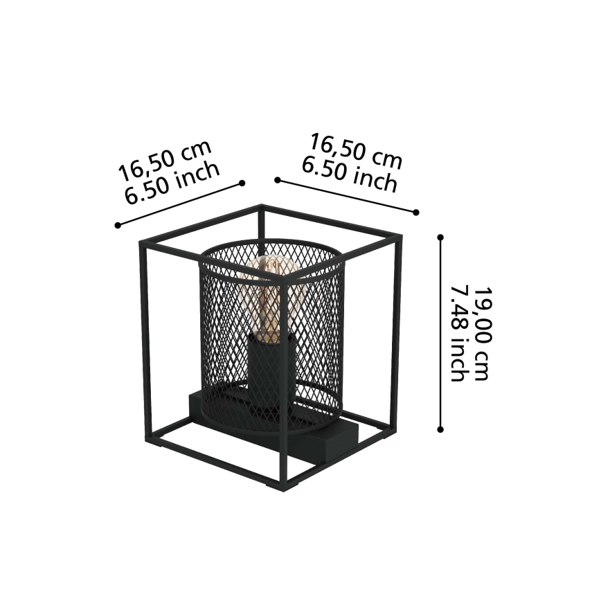 Eglo - Eπιτραπέζια λάμπα 1xE27/40W/230V