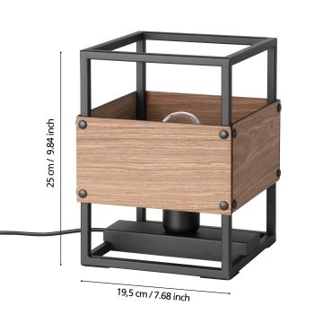 Eglo - Eπιτραπέζια λάμπα 1xE27/40W/230V