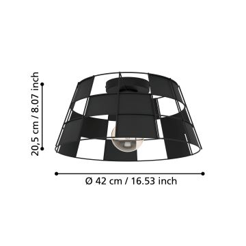 Eglo - Φωτιστικό οροφής 1xE27/40W/230V