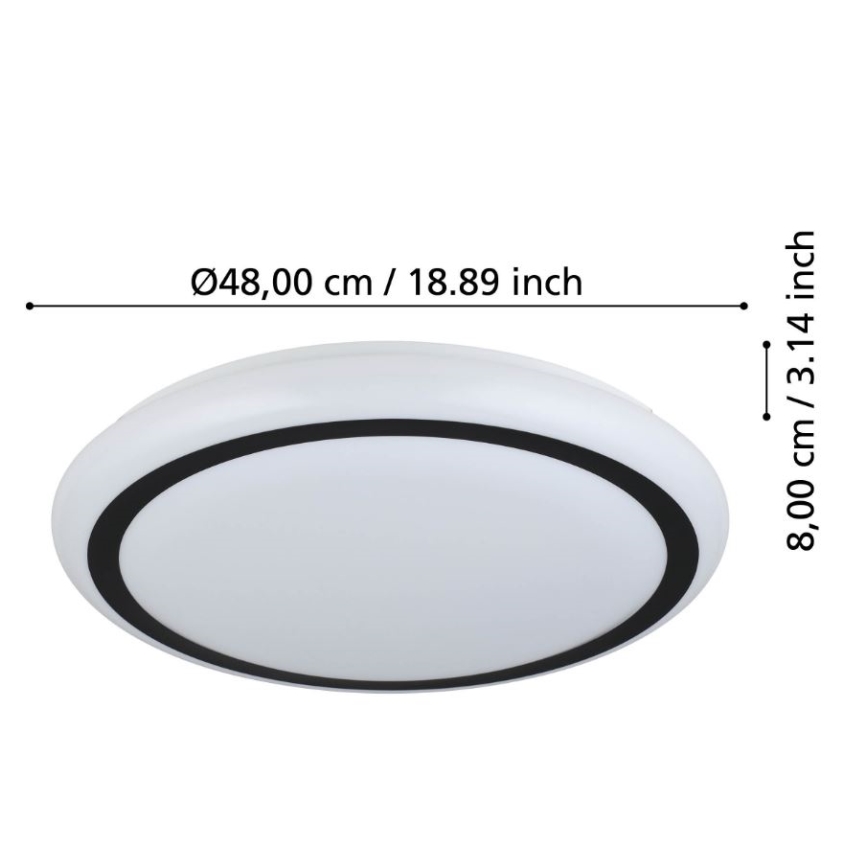 Eglo - Φωτιστικό οροφής LED LED/19,5W/230V