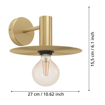 Eglo - Φωτιστικό τοίχου 1xE27/40W/230V