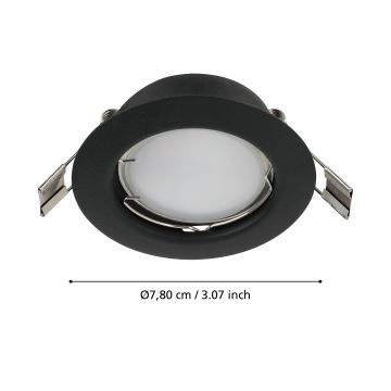 Eglo - Χωνευτό Φωτιστικό LED 1xGU10/2,8W/230V