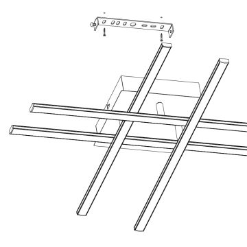 Eglo - Φως οροφής LED 1 LED/24W/230V