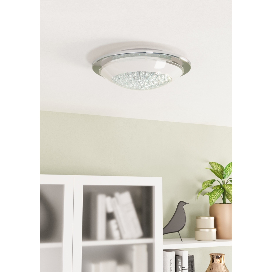 Eglo - LED Κρυστάλλινο χωνευτό φωτιστικό οροφής ACOLLA LED/8,2W/230V