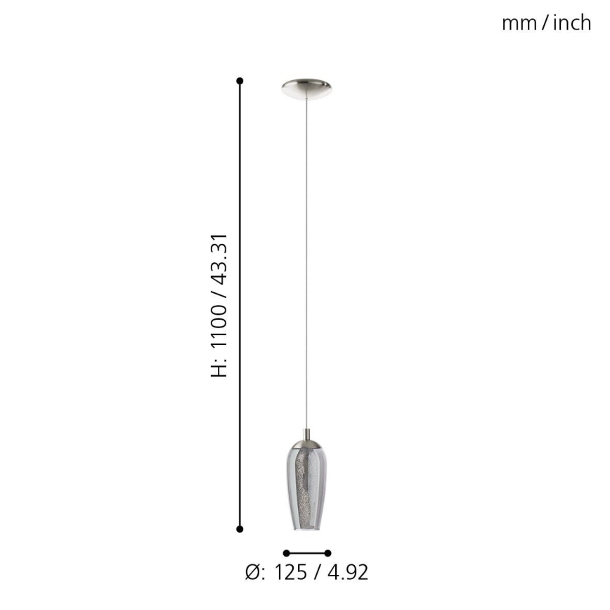 Eglo - Πολύφωτο LED σε σχοινί 1xG9/2,5W/230V