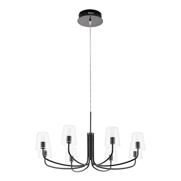 Eglo 96514 - Κρεμαστό φωτιστικό dimmable LED NOVENTA 1 8xLED/3,3W/230V μαύρο