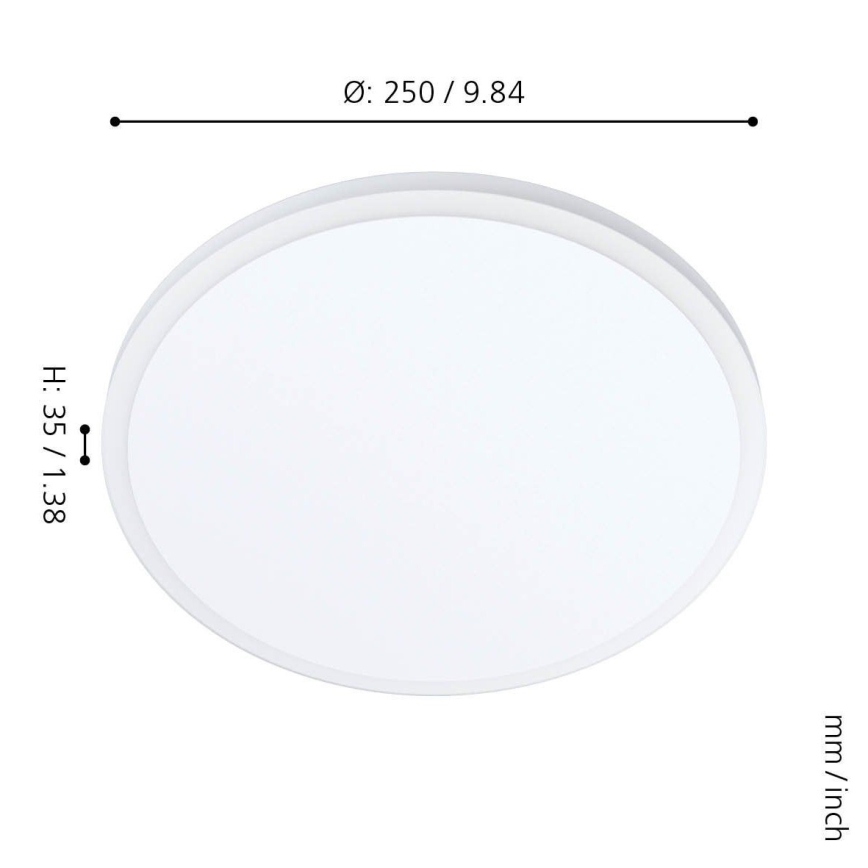 Eglo - Φως οροφής LED LED/11,4W/230V