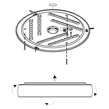 Eglo - Φως οροφής LED LED/22W/230V