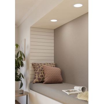 Eglo - LED Dimmable χωνευτό φωτιστικό μπάνιου LED/10,5W/230V