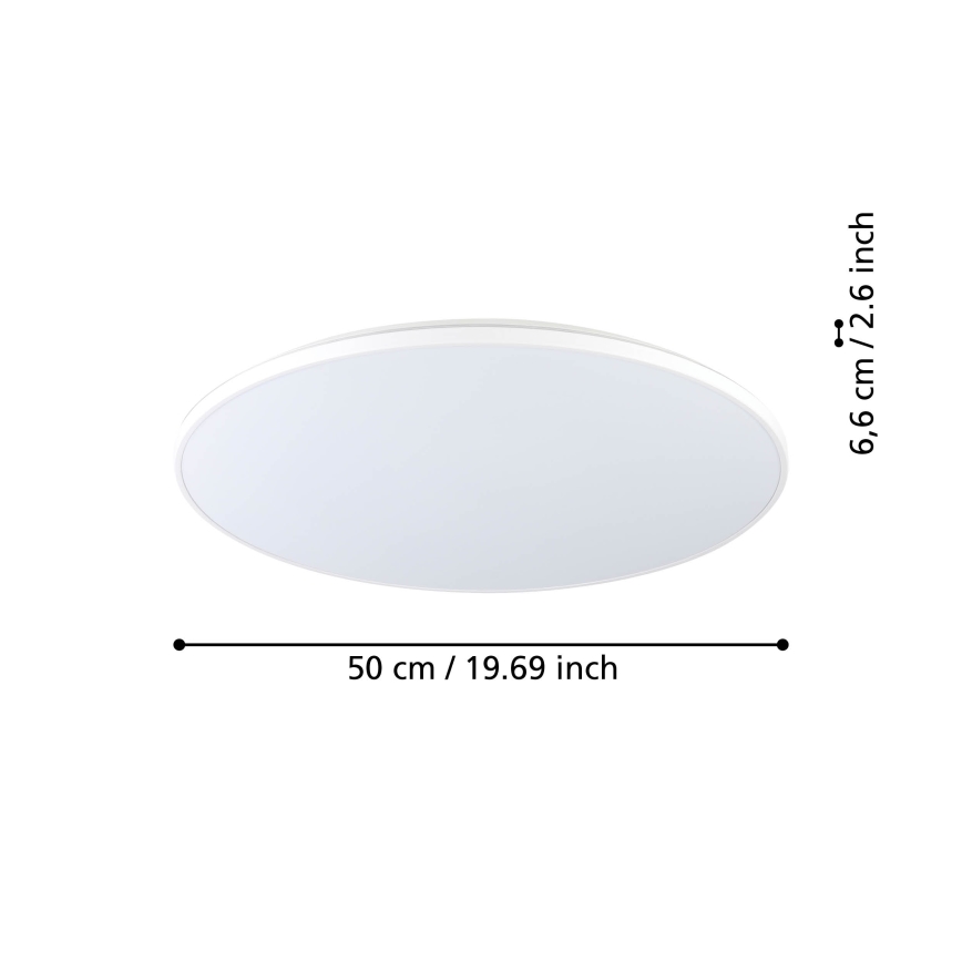 Eglo - LED Φωτιστικό οροφής LED/29W/230V δ. 50 cm