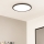 Eglo - LED Dimmable φωτιστικό οροφής LED/33,5W/230V διάμετρος 45 cm μαύρο