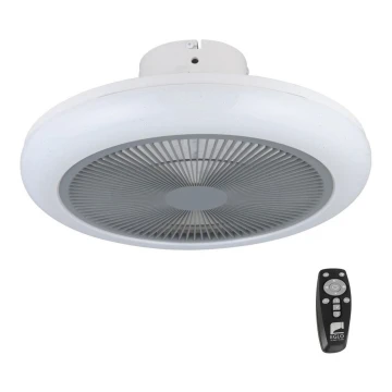 Eglo - LED φωτιστικό οροφής ντιμαριζόμενο LED/25,5W/230V γκρι + τηλεχειριστήριο