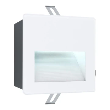 Eglo - LED Χωνευτό φωτιστικό εξωτερικού χώρου LED/3,7W/230V IP65 λευκό