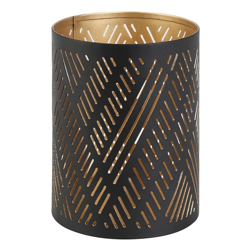 Eglo - Κρεμαστή γλάστρα λουλουδιών 10x7,5 cm μαύρο/χρυσό