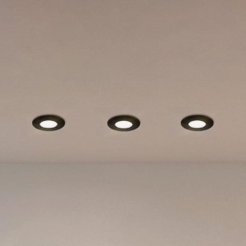 Eglo - ΣΕΤ 3x Κρεμαστό φωτιστικό οροφής μπάνιου LED PINEDA LED/4,9W/230V IP44