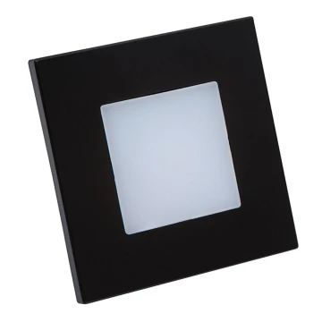 Emithor 48335 - LED Φωτιστικό σκάλας STEP LIGHT LED/1W/230V μαύρο