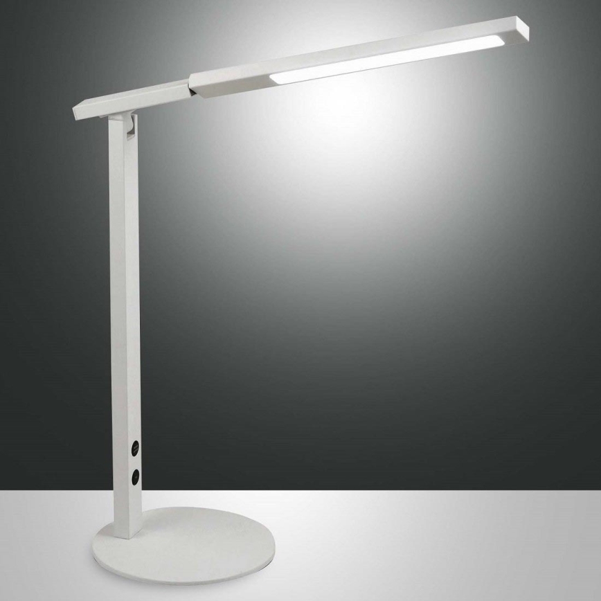 Fabas Luce 3550-30-102 - LED Επιτραπέζιο φωτιστικό ντιμαριζόμενο αφής LED IDEAL LED/10W/230V 3000-6000K λευκό