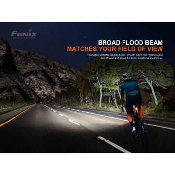 Fenix BC21RV30 - LED Επαναφορτιζόμενο φως ποδηλάτου LED / USB IP68 1200 lm 33 ώρες