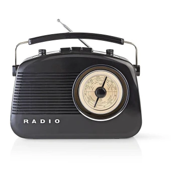 FM Ραδιόφωνο 4,5W/230V μαύρο