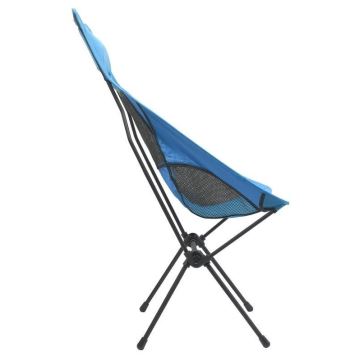 Foldable camping chair μπλε 105 cm