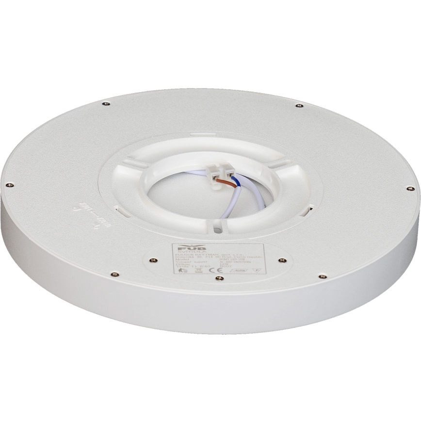 Fulgur 41810 - Φωτιστικό οροφής LED NOMY LED/18W/230V 3000/4000/6000K διάμετρος 23 cm λευκό