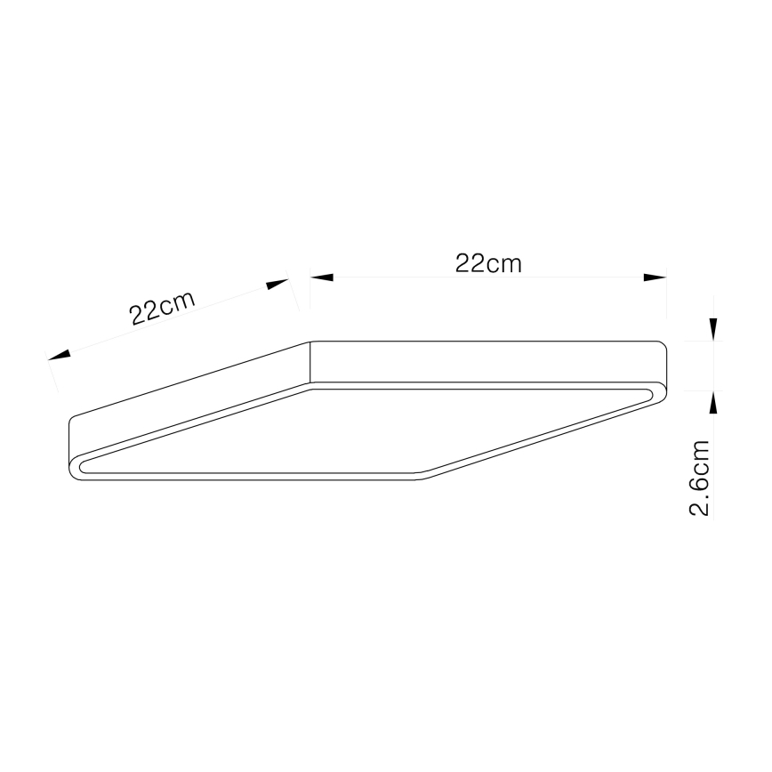 Globo - Φως οροφής LED LED/28W/230V