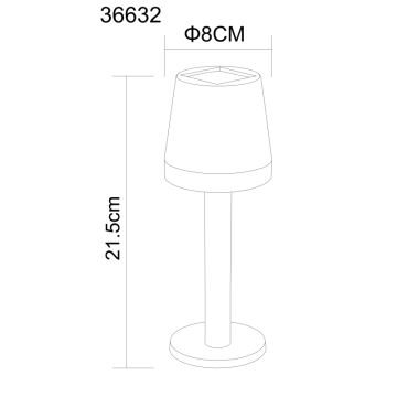 Globo - Ηλιακό φωτιστικό LED LED/0,5W/3,2V 3000K IP44 μαύρο