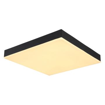 Globo - Φωτιστικό οροφής LED LED/18W/230V 30x30 cm μαύρο