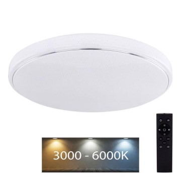 Globo - RGBW Φωτιστικό οροφής dimming LED/40W/230V 3000-6000K+ τηλεχειριστήριο