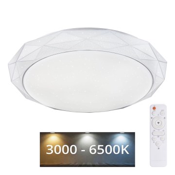 Globo - RGBW Φωτιστικό οροφής dimming LED/48W/230V+LED/10W/230V 3000-6500K + τηλεχειριστήριο