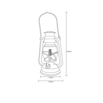 Globo - Διακοσμητικό φαναράκι LED LED/0,5W/3xAA