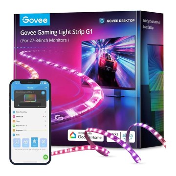 Govee - Dreamview G1 Smart LED RGBIC Φωτισμός οθόνης 27-34» Wi-Fi