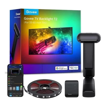Govee - DreamView T2 DUAL TV 55-65" SMART LED φωτισμός τηλεόρασης backlight RGBIC Wi-Fi + τηλεχειριστήριο