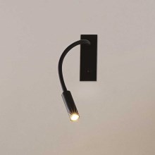 Ideal Lux - LED Flexible μικρό lamp IO LED/3W/230V CRI 90 μαύρο