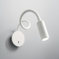 Ideal Lux -  Απλίκα Σποτ τοίχου LED εύκαμπτο  FOCUS LED/3,5W/230V CRI 90 λευκό