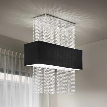 Ideal Lux - Κρυστάλλινο φως οροφής PHOENIX 5xE27/60W/230V