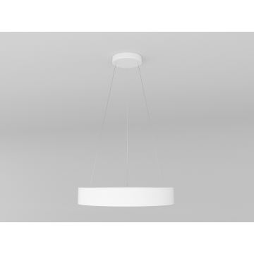 Immax NEO 07091L - Πολύφωτο dimmer LED σε σχοινί PASTEL LED/52W/230V 60 cm λευκό Tuya
