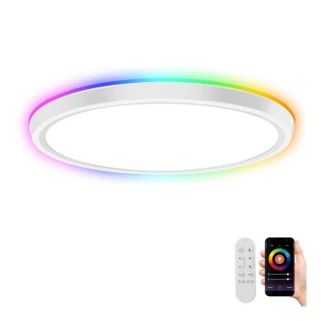 Immax NEO 07164-40 - LED RGB+CCT Φωτιστικό οροφής dimming NEO LITE TUDO LED/50W/230V Wi-Fi Tuya +remote έλεγχος