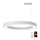 Immax NEO 07214L - Led Dimmable κρεμαστό φωτιστικό οροφής PASTEL LED/68W/230V 2700-6500K λευκό 95 cm Tuya + τηλεχειριστήριο