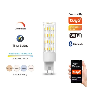 Immax NEO 07763L - Λάμπα Dimmable LED NEO LITE G9/4W/230V 2700-6500K Wi-Fi Tuya